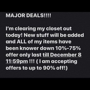 Go shop my deals today!!!